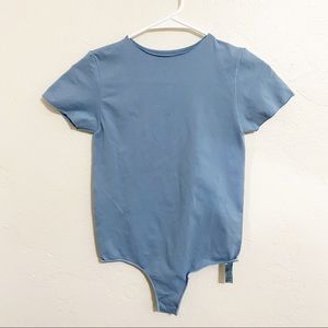 SKIMS Fits Everybody Crewneck Short Sleeve Body Suit Size L/XL